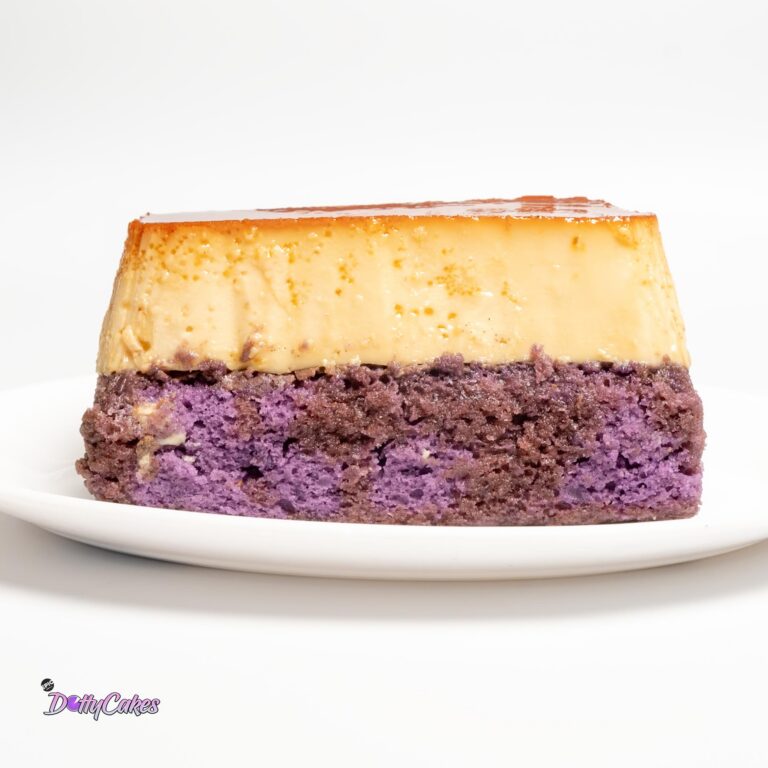 Ube Flan Cake
