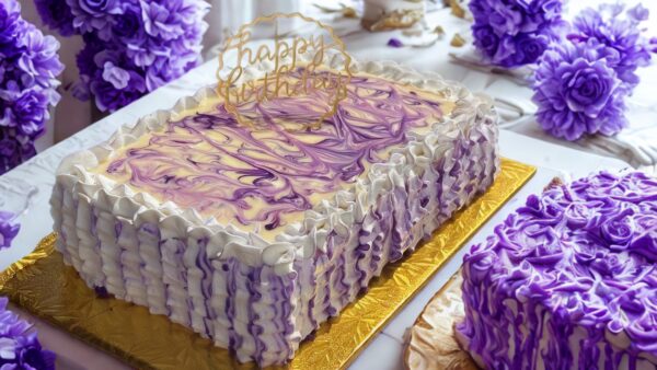 Ube Tiramisu Cake - DottyCakes' A Filipino Fusion Delight